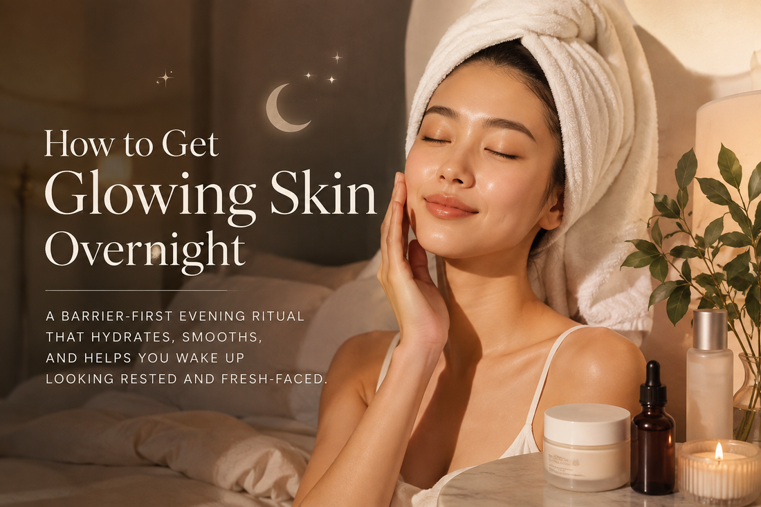 How to Get Glowing Skin Overnight, Beautifully