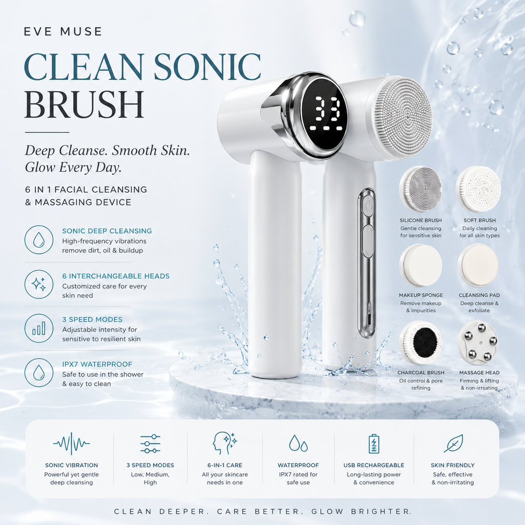 Clean Sonic Facial Brush