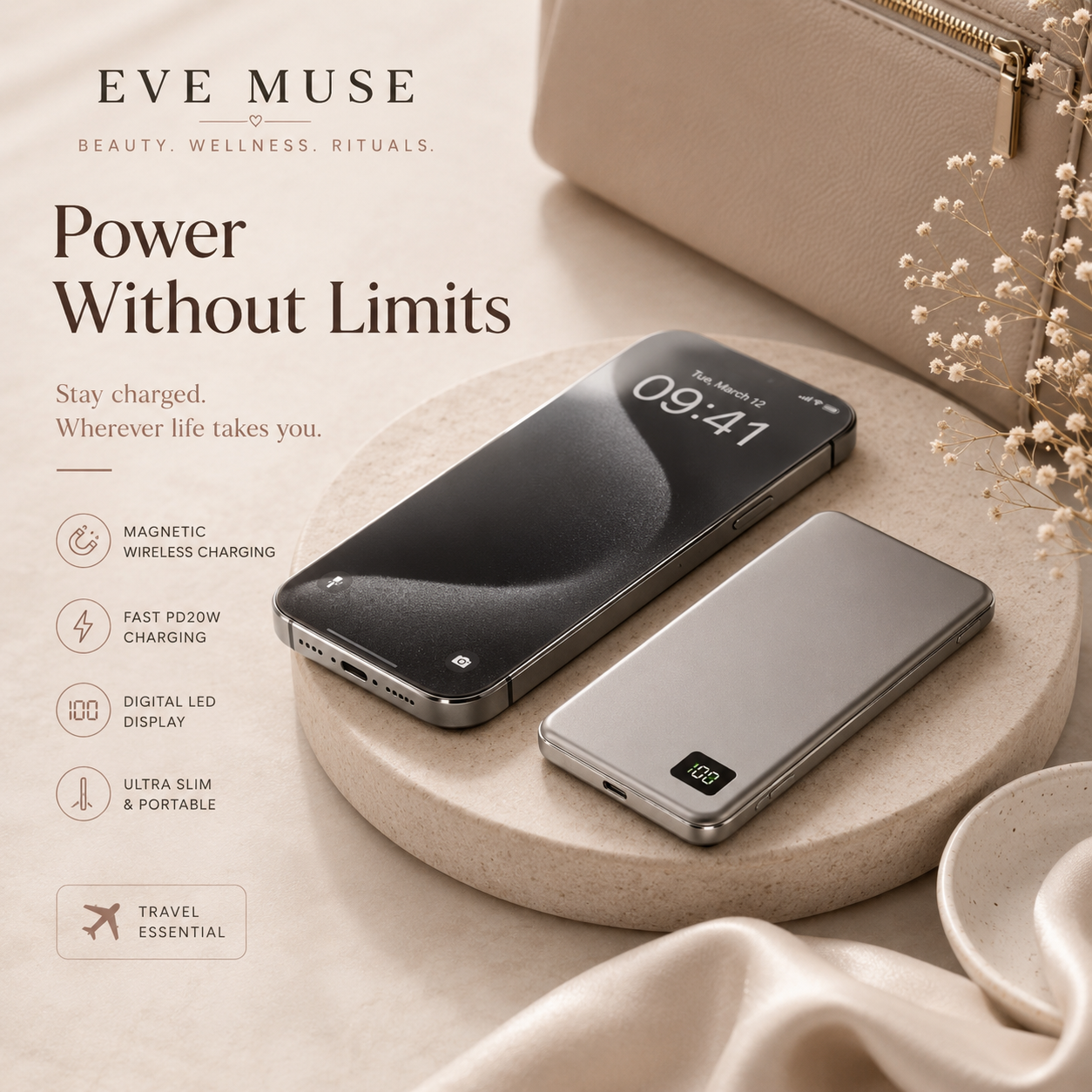 The Slim Magnetic Power Bank