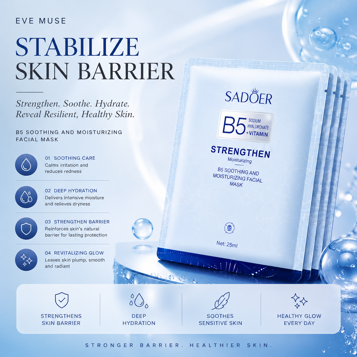 B5 Barrier Repair Mask 10 Pack