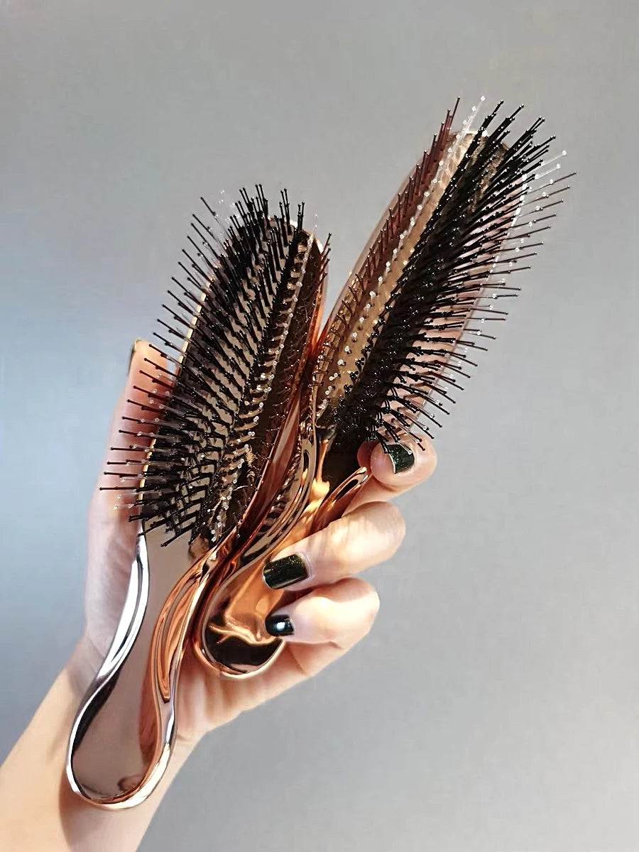 The Rose Gold Scalp Revival Brush