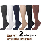 The Jet Set Compression Socks (2PAIRS)