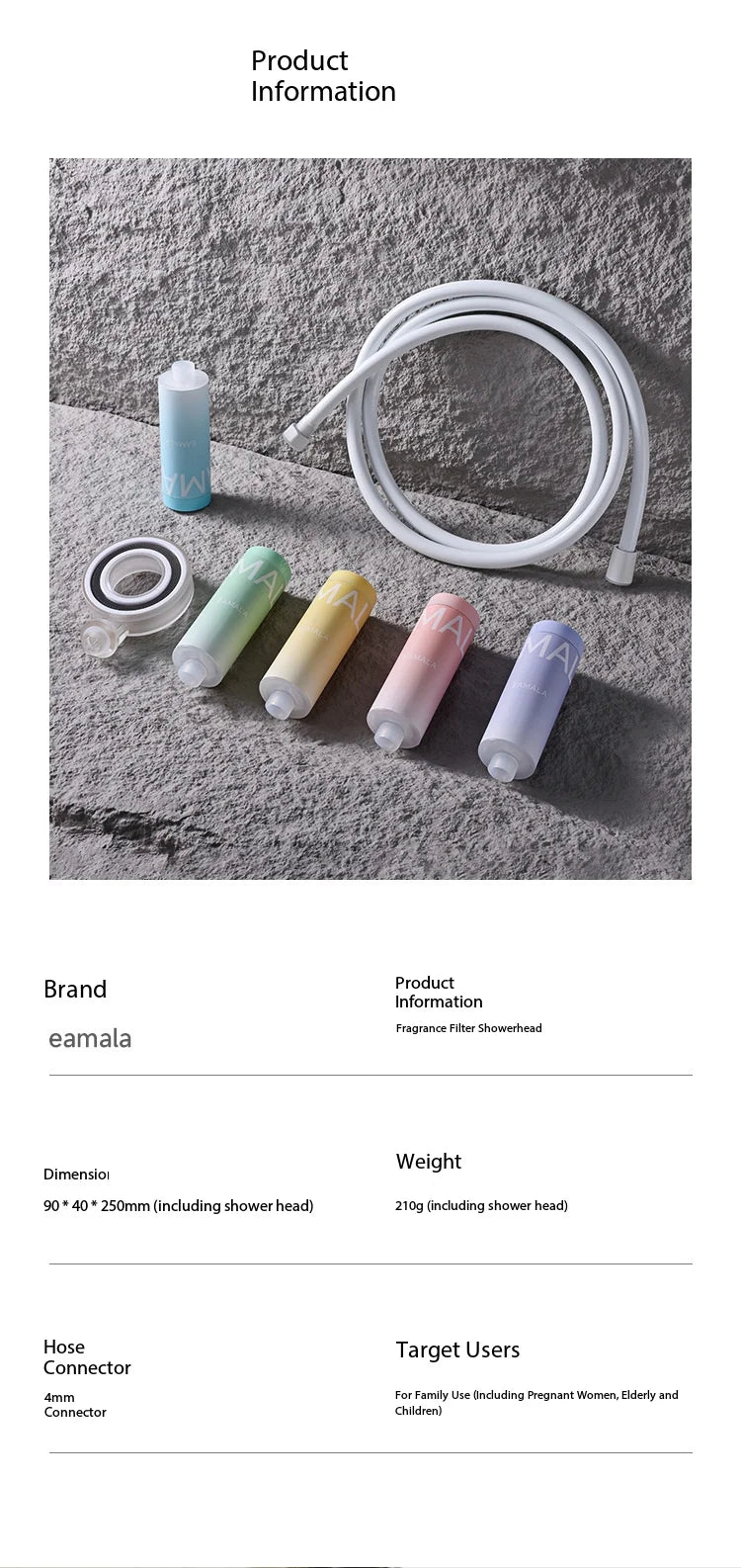 Beauty Shower Filter