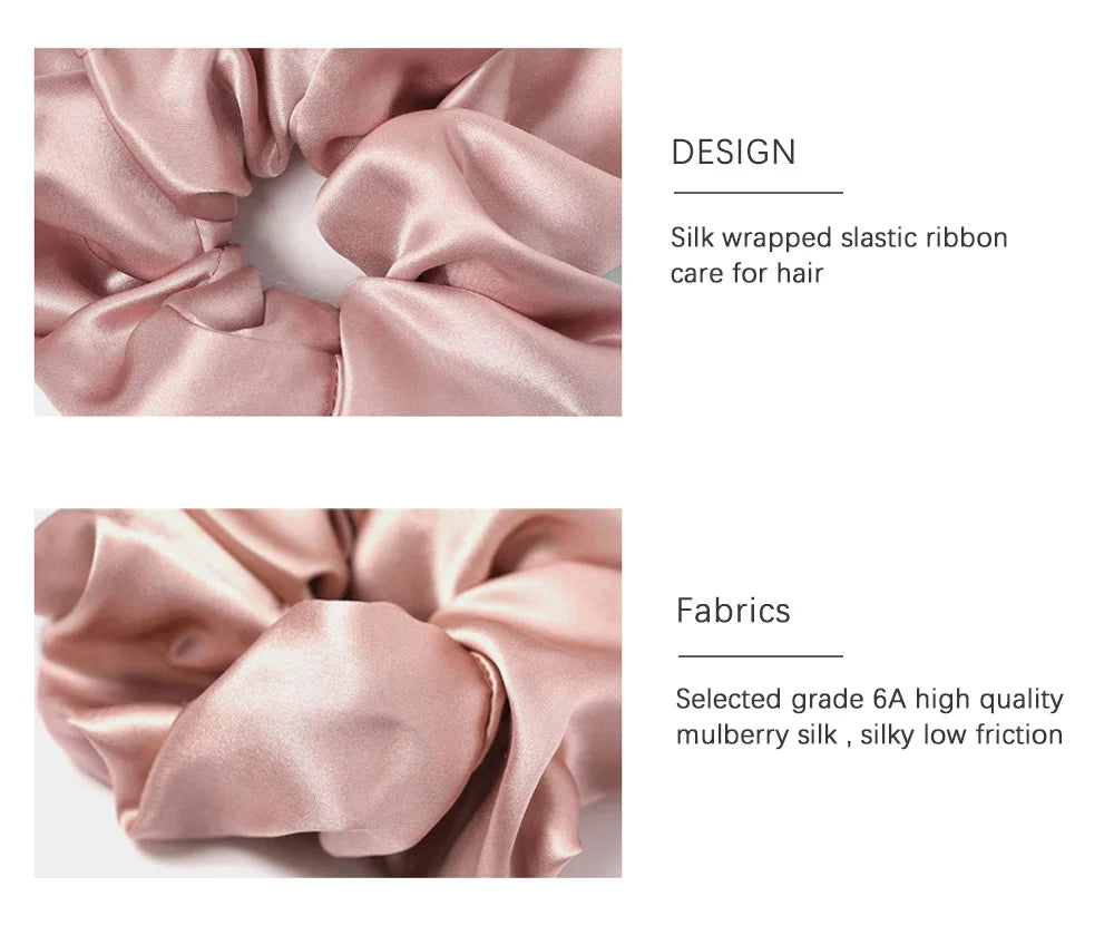 Mulberry Silk Hair Scrunchie