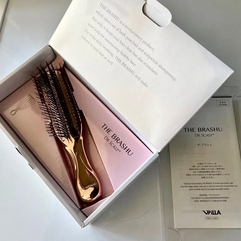The Rose Gold Scalp Revival Brush
