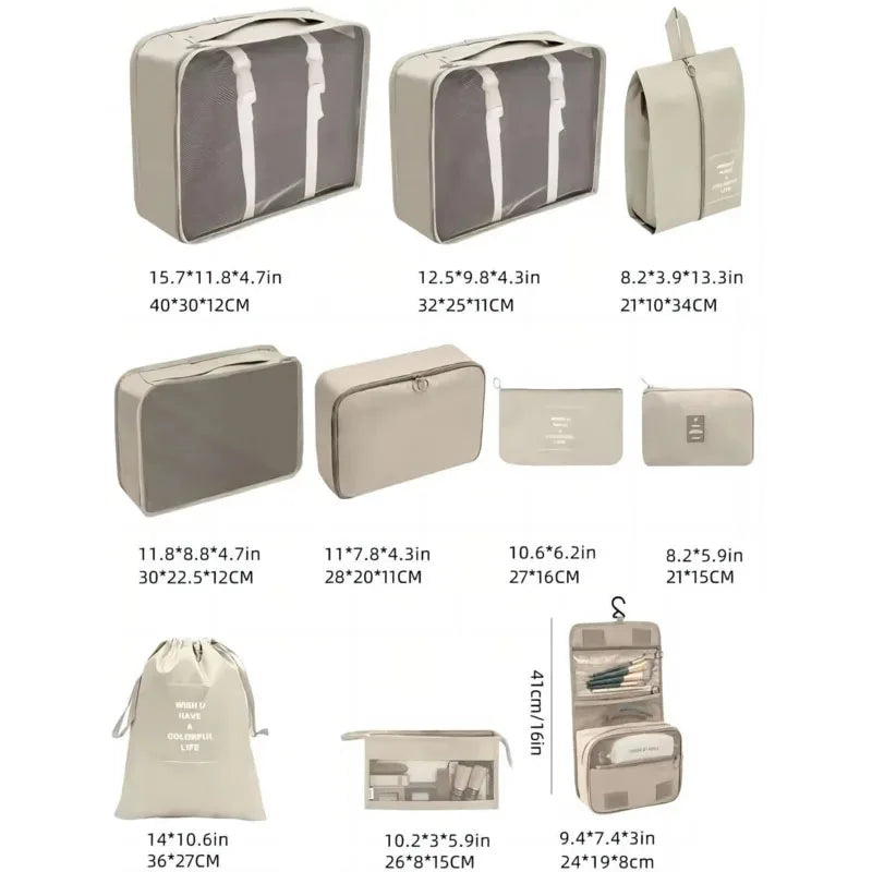 The Jet Set Packing Cube Collection
