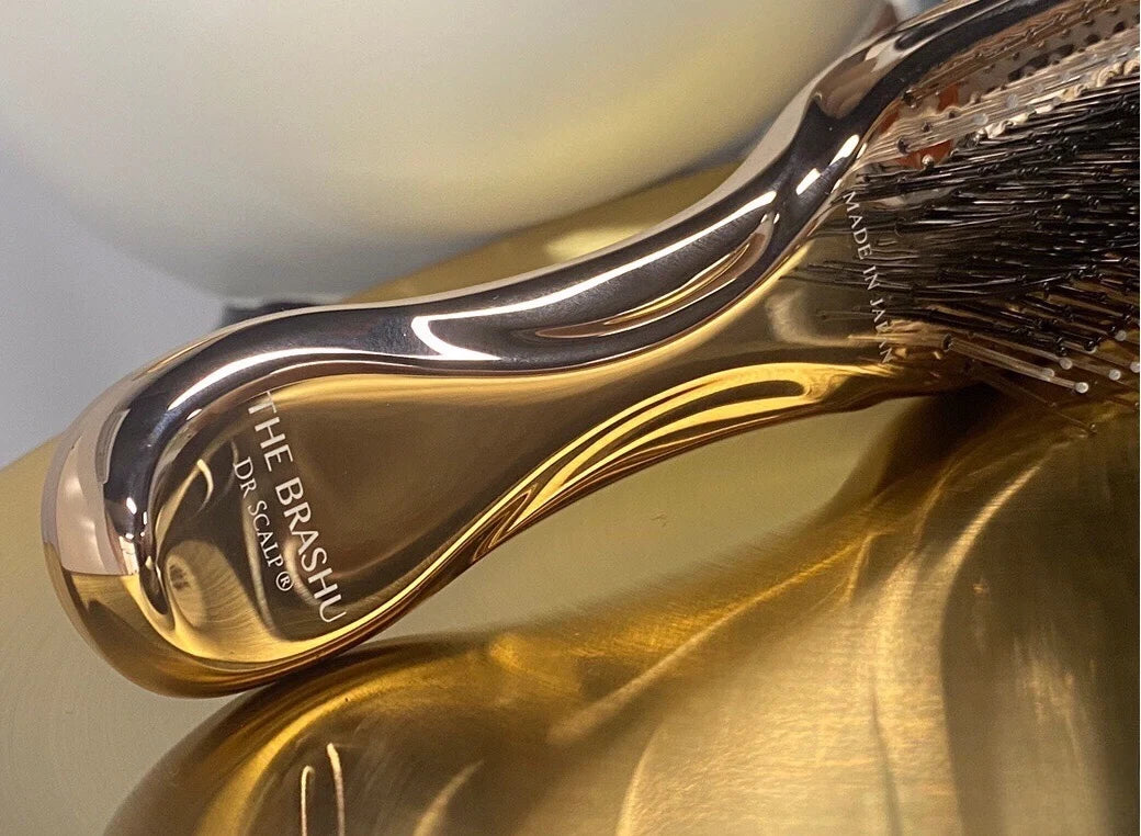 The Rose Gold Scalp Revival Brush