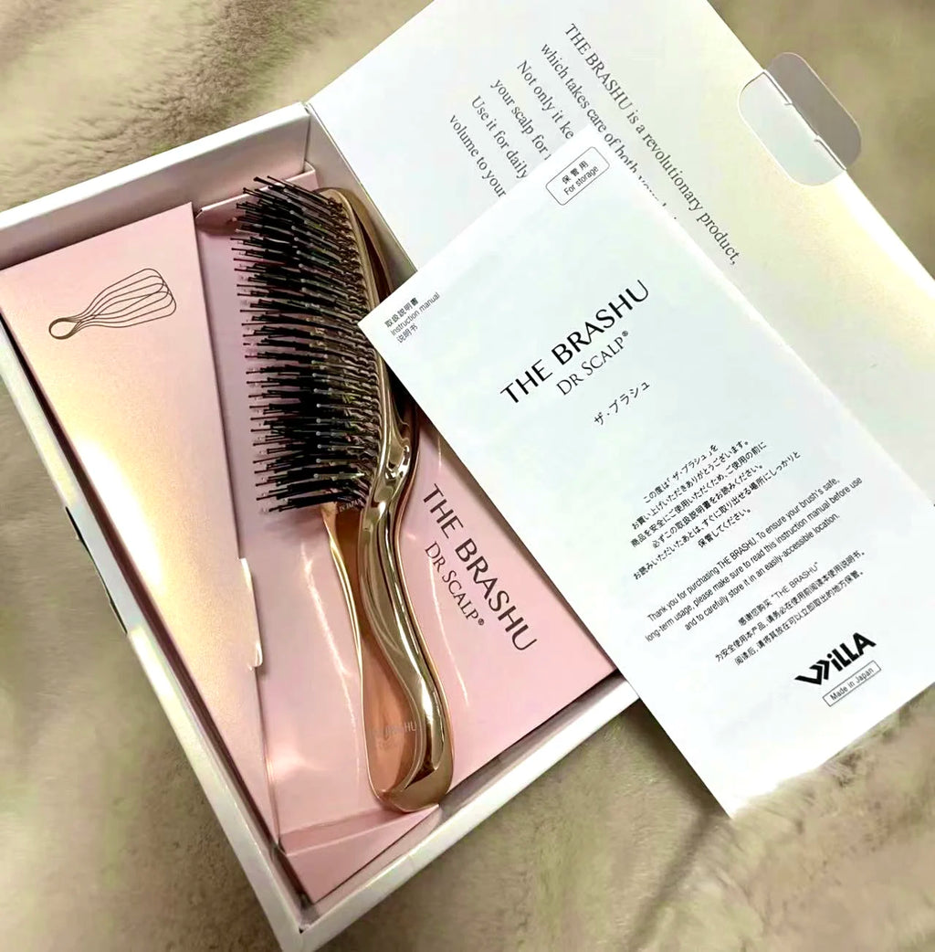 The Rose Gold Scalp Revival Brush