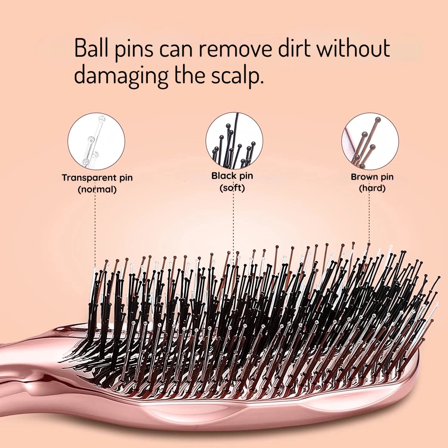 The Rose Gold Scalp Revival Brush